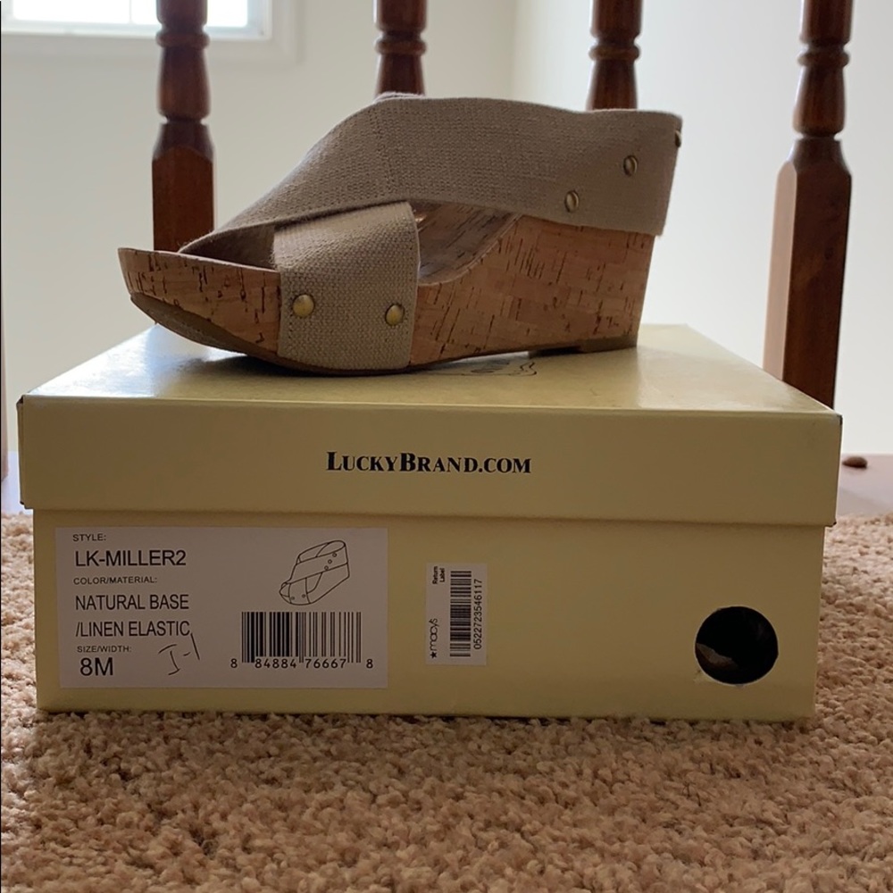 Corked shoes